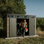Signature Collection 11x7ft (3.4m x 2.1m) Garden Shed - Ashwood