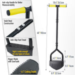 Manual Half-Moon Lawn Edger – Garden Border Cutting Tool