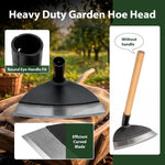 Replacement Garden Hoe Head – Round-Eye Design (Head Only)
