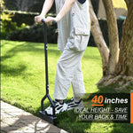 Manual Half-Moon Lawn Edger – Garden Border Cutting Tool