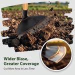 Replacement Garden Hoe Head – Round-Eye Design (Head Only)