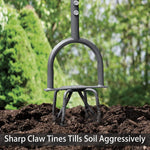 Manual Twist Garden Cultivator – Claw-Style Soil Loosener