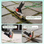 Manual Crevice Weeder and Moss Removal Tool – Patio Joint Cleaner